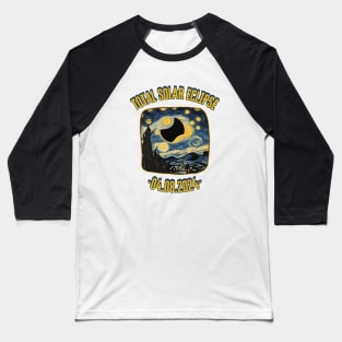 Total Solar Eclipse Baseball T-Shirt